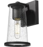 Z-Lite - 5004S-BK - Bar Harbor 9" Outdoor Wall Sconce by Z-Lite - Image 5