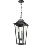 Z-Lite - 5008CHB-BK - Gannon 10" Outdoor Pendant by Z-Lite - Image 3