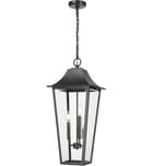 Z-Lite - 5008CHXL-BK - Gannon 12" Outdoor Pendant by Z-Lite