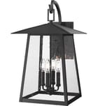 Z-Lite - 5015B-BK - Rainer 23" Outdoor Wall Sconce by Z-Lite