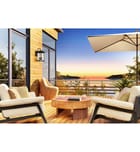Z-Lite - 5015B-BK - Rainer 23" Outdoor Wall Sconce by Z-Lite - Image 6