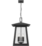 Z-Lite - 5015CHXL-BK - Rainer 15.5" Outdoor Pendant by Z-Lite - Image 4