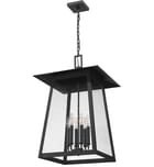 Z-Lite - 5015CHXXL-BK - Rainer 17.5" Outdoor Pendant by Z-Lite - Image 4