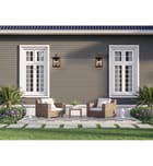 Z-Lite - 5015M-BK - Rainer 19" Outdoor Wall Sconce by Z-Lite - Image 4