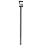 Z-Lite - 5015PHBR-5009P120-BK - Rainer 142.25" Outdoor Post Light by Z-Lite - Image 7