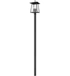 Z-Lite - 5015PHBR-5009P96-BK - Rainer 118.25" Outdoor Post Light by Z-Lite