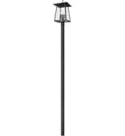 Z-Lite - 5015PHBR-5009P96-BK - Rainer 118.25" Outdoor Post Light by Z-Lite - Image 6