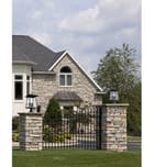 Z-Lite - 5015PHBR-533PM-BK - Rainer 26.25" Outdoor Pier Mount by Z-Lite - Image 8