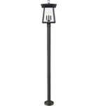 Z-Lite - 5015PHBR-567P-BK - Rainer 98" Outdoor Post Light by Z-Lite - Image 8