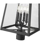Z-Lite - 5015PHBR-BK - Rainer 24.25" Outdoor Post Light by Z-Lite - Image 5