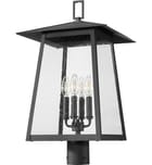 Z-Lite - 5015PHBR-BK - Rainer 24.25" Outdoor Post Light by Z-Lite - Image 3