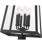 Z-Lite - 5015PHXXLR-564P-BK - Rainer 113.5" Outdoor Post Light by Z-Lite - Image 4