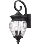 Z-Lite - 5016B-BK - Davina 28" Outdoor Wall Sconce by Z-Lite
