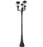 Z-Lite - 5016PHBR-3-564P-BK - Davina 120.25" Outdoor Post Light by Z-Lite - Image 5