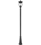 Z-Lite - 5016PHBR-5011P-BK - Davina 119.25" Outdoor Post Light by Z-Lite