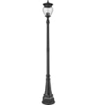 Z-Lite - 5016PHBR-564P-BK - Davina 107.25" Outdoor Post Light by Z-Lite