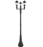 Z-Lite - 5016PHMR-3-564P-BK - Davina 115.25" Outdoor Post Light by Z-Lite - Image 2