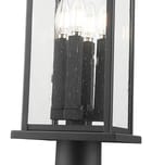 Z-Lite - 5017PHBR-533PM-BK - Tiberius 27.25" Outdoor Pier Mount Light by Z-Lite - Image 6