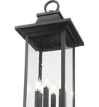 Z-Lite - 5017PHXLR-5010P-BK - Tiberius 129.5" Outdoor Post Light by Z-Lite - Image 6