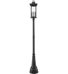 Z-Lite - 5017PHXLR-564P-BK - Tiberius 116.75" Outdoor Post Light by Z-Lite - Image 4