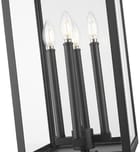 Z-Lite - 5018PHBR-533PM-BK - Nova 29.5" Outdoor Pier Mount Light by Z-Lite - Image 6