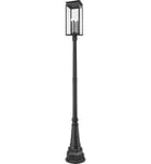 Z-Lite - 5018PHBR-564P-BK - Nova 109.5" Outdoor Post Light by Z-Lite