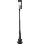 Z-Lite - 5018PHBR-564P-BK - Nova 109.5" Outdoor Post Light by Z-Lite - Image 4