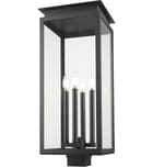 Z-Lite - 5018PHBS-BK - Nova 26.75" Outdoor Post Light by Z-Lite - Image 2