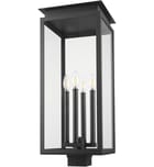 Z-Lite - 5018PHBS-BK - Nova 26.75" Outdoor Post Light by Z-Lite - Image 5
