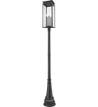 Z-Lite - 5018PHXLR-564P-BK - Nova 117" Outdoor Post Light by Z-Lite