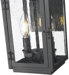 Z-Lite - 5019S-BK - Hartwell 13.75" Outdoor Wall Sconce by Z-Lite - Image 4