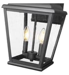 Z-Lite - 5029M-BK - Raphael 23.75-inch Outdoor Wall Sconce by Z-Lite - Image 4