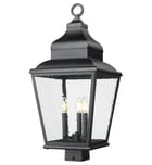 Z-Lite - 5029PHBS-BK - Raphael 26.75-inch Outdoor Post Mount Light by Z-Lite
