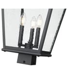 Z-Lite - 5029PHBS-BK - Raphael 26.75-inch Outdoor Post Mount Light by Z-Lite - Image 4