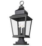 Z-Lite - 5029PHXLS-LSQPM-BK - Raphael 35-inch Outdoor Pier Mounted Light by Z-Lite - Image 5