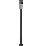 Z-Lite - 517PHM-567P-BK-LED - Luca 95.5" Post Mount by Z-Lite