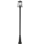 Z-Lite - 521PHBR-519P-BK - Broughton 116.5" Post Mount by Z-Lite - Image 5