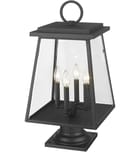 Z-Lite - 521PHBR-533PM-BK - Broughton 24.5" Pier Mount by Z-Lite - Image 6