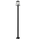 Z-Lite - 521PHMS-536P-BK - Broughton 112.5" Post Mount by Z-Lite