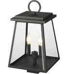 Z-Lite - 521PHMS-BK - Broughton 18.5" Post Mount by Z-Lite - Image 6