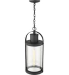 Z-Lite - 569CHB-BK - Roundhouse 9.25" Outdoor Pendant by Z-Lite - Image 3