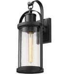 Z-Lite - 569M-BK - Roundhouse 19.5" Outdoor Wall Sconce by Z-Lite - Image 4