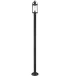 Z-Lite - 569PHM-567P-BK - Roundhouse 94" Outdoor Post Light by Z-Lite