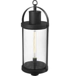 Z-Lite - 569PHXL-BK - Roundhouse 31.25" Outdoor Post Mount by Z-Lite - Image 3