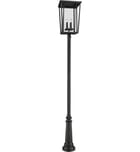 Z-Lite - 571PHXXLR-511P-BK - Seoul 125.5" Outdoor Post Light by Z-Lite - Image 4