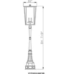 Z-Lite - 571PHXXLR-564P-BK - Seoul 113" Outdoor Post Light by Z-Lite - Image 8