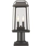 Z-Lite - Millworks 18.75" Outdoor Pier Mount by Z-Lite