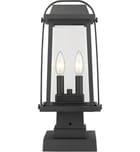 Z-Lite - Millworks 17.75" Outdoor Pier Mount by Z-Lite