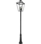 Z-Lite - 579PHXLXR-511P-BK - Talbot 128.75" Outdoor Post Light by Z-Lite - Image 4