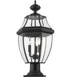 Z-Lite - 580PHB-533PM-BK - Westover 22.25" Outdoor Pier Mount by Z-Lite